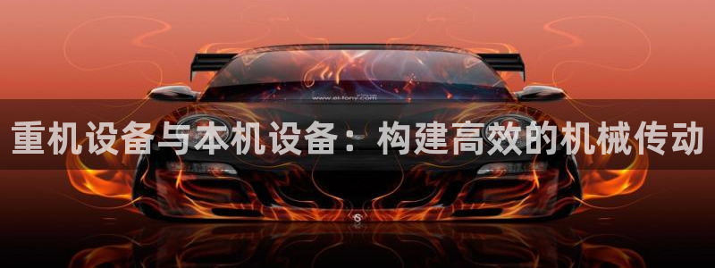 威九国际精彩视频2022年:重机设备与本机设备:构建高效的机
