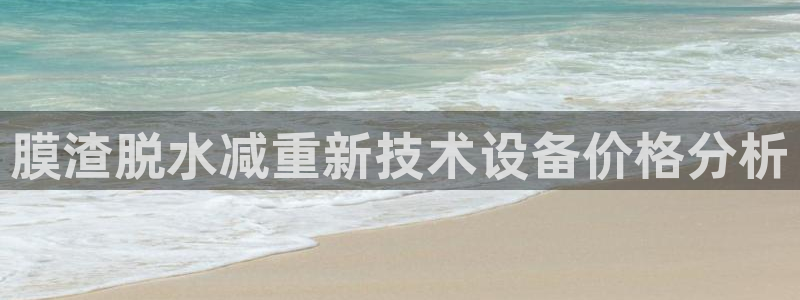 威九国际服：膜渣脱水减重新技术设备价格分析
